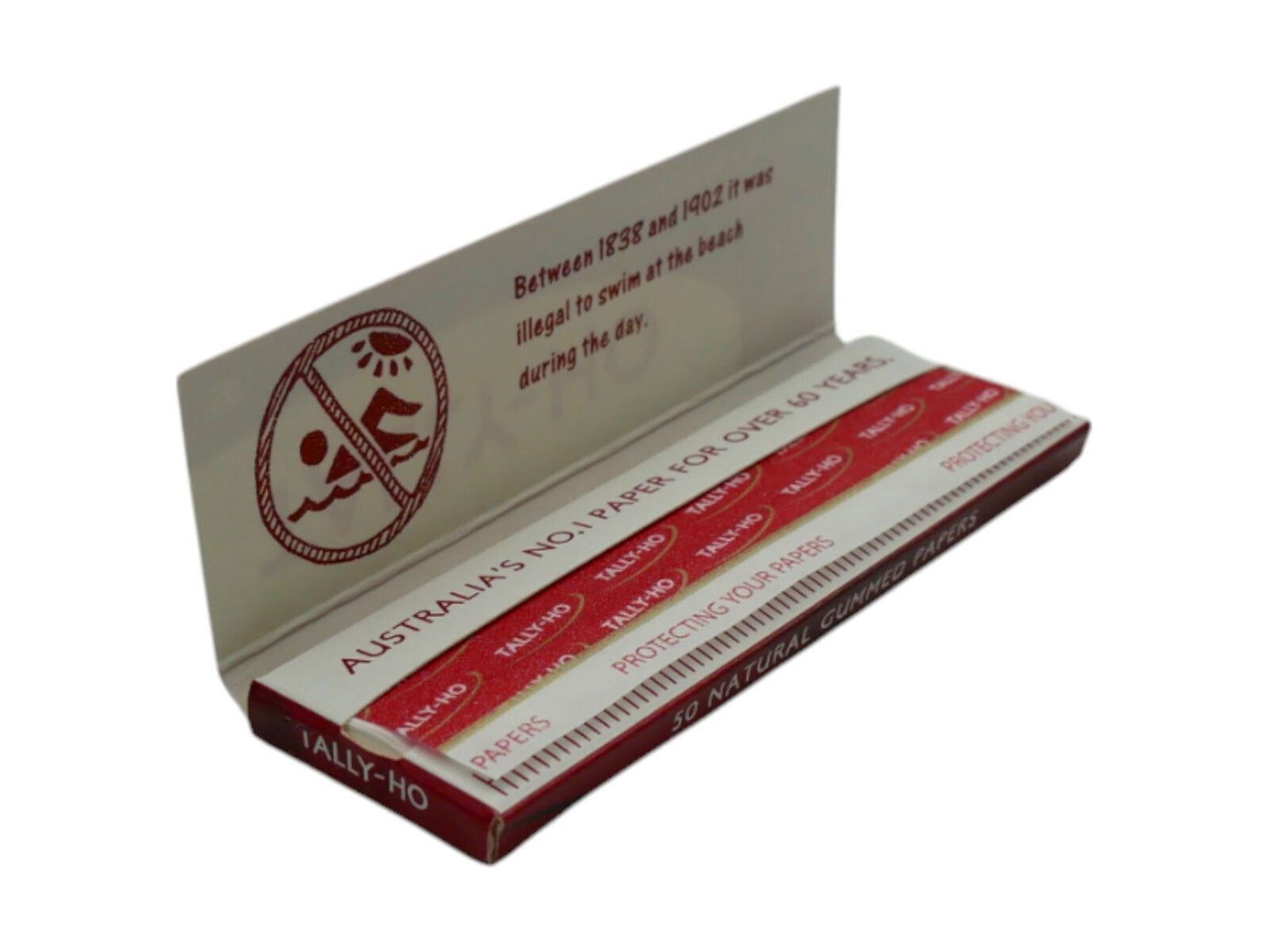10 x Tally-Ho Cigarette Rolling Paper - 500 Leaves