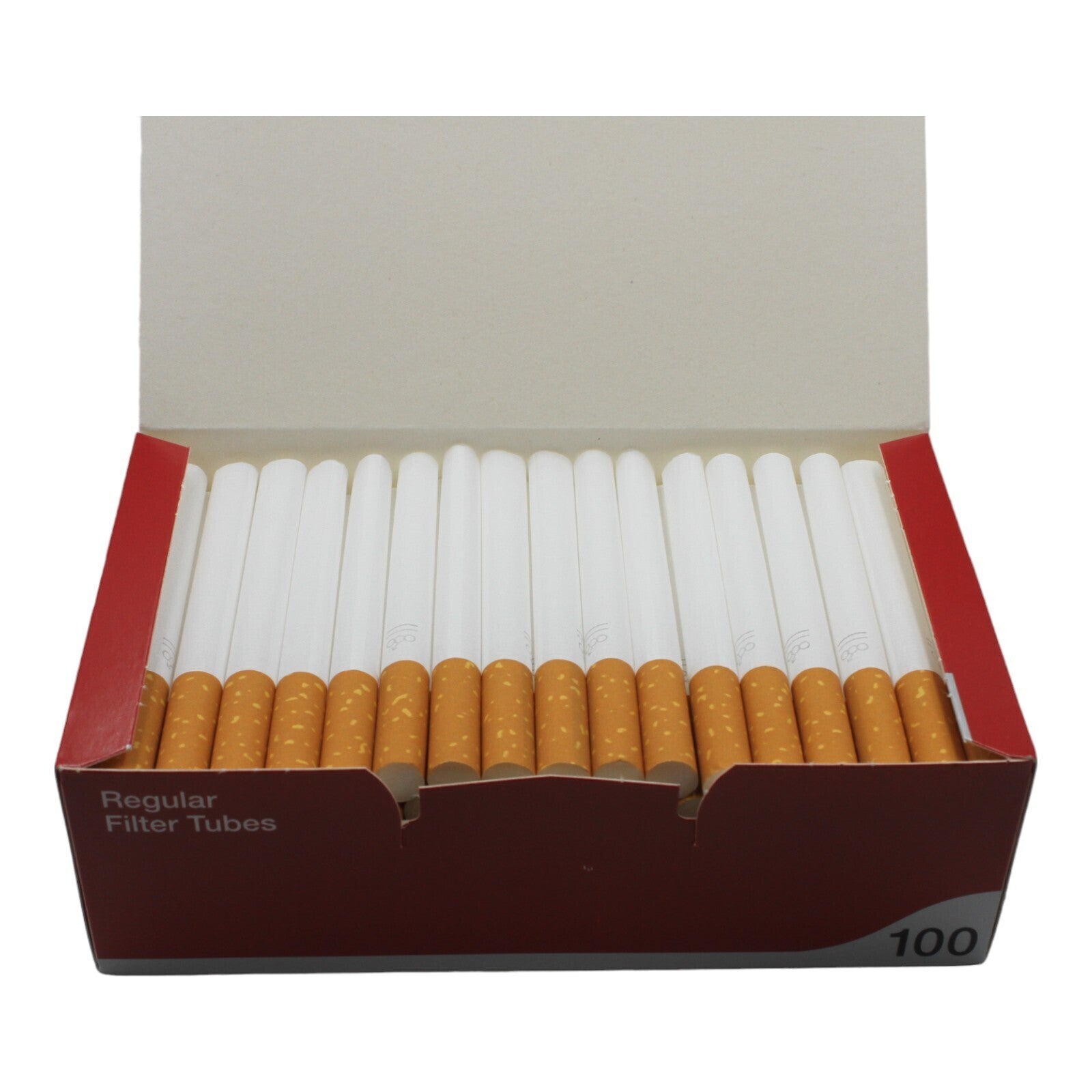 500x Ventti Regular Filter Tubes King Size Cork Red + Case – Your Smoke