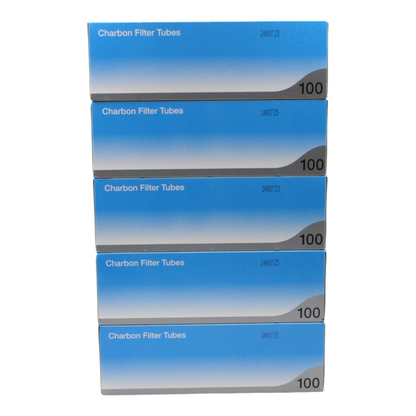 1000x Ventti Premium Charcoal Filter Tubes Cork Blue