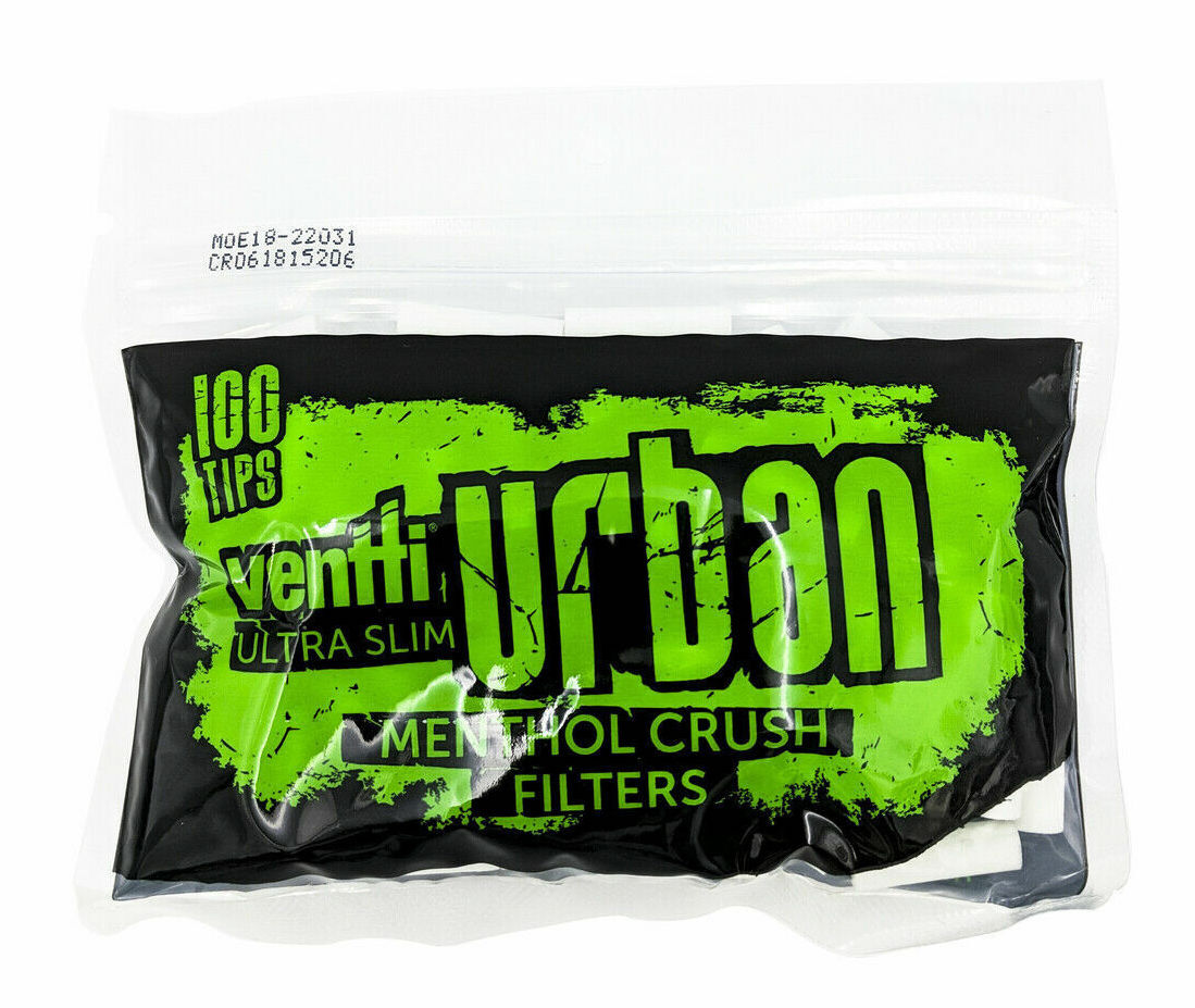 Ventti Menthol Crush Ultra Slim Filter Tips (100 Tips Per Bag) – Your Smoke