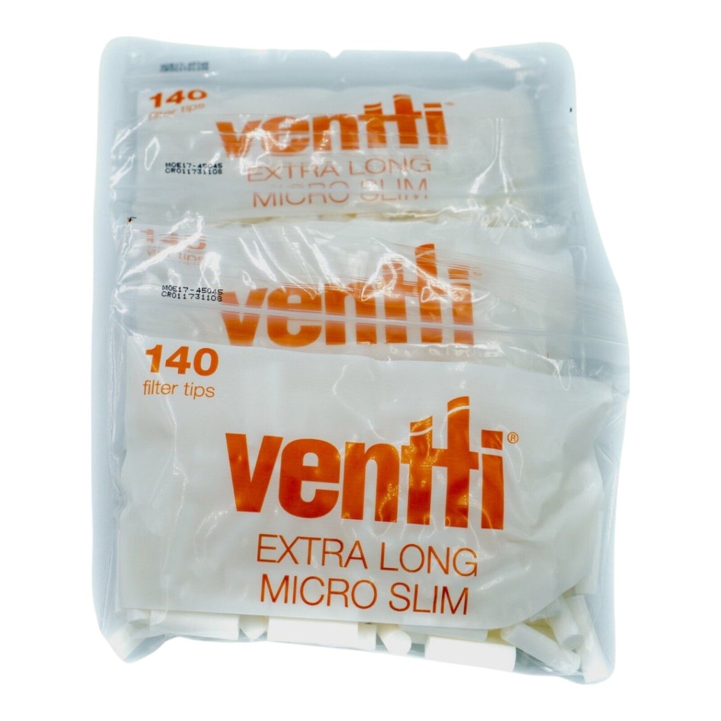 Ventti Extra Long Micro Slim 140 Filter Tip Bag