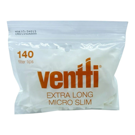 Ventti Extra Long Micro Slim 140 Filter Tip Bag