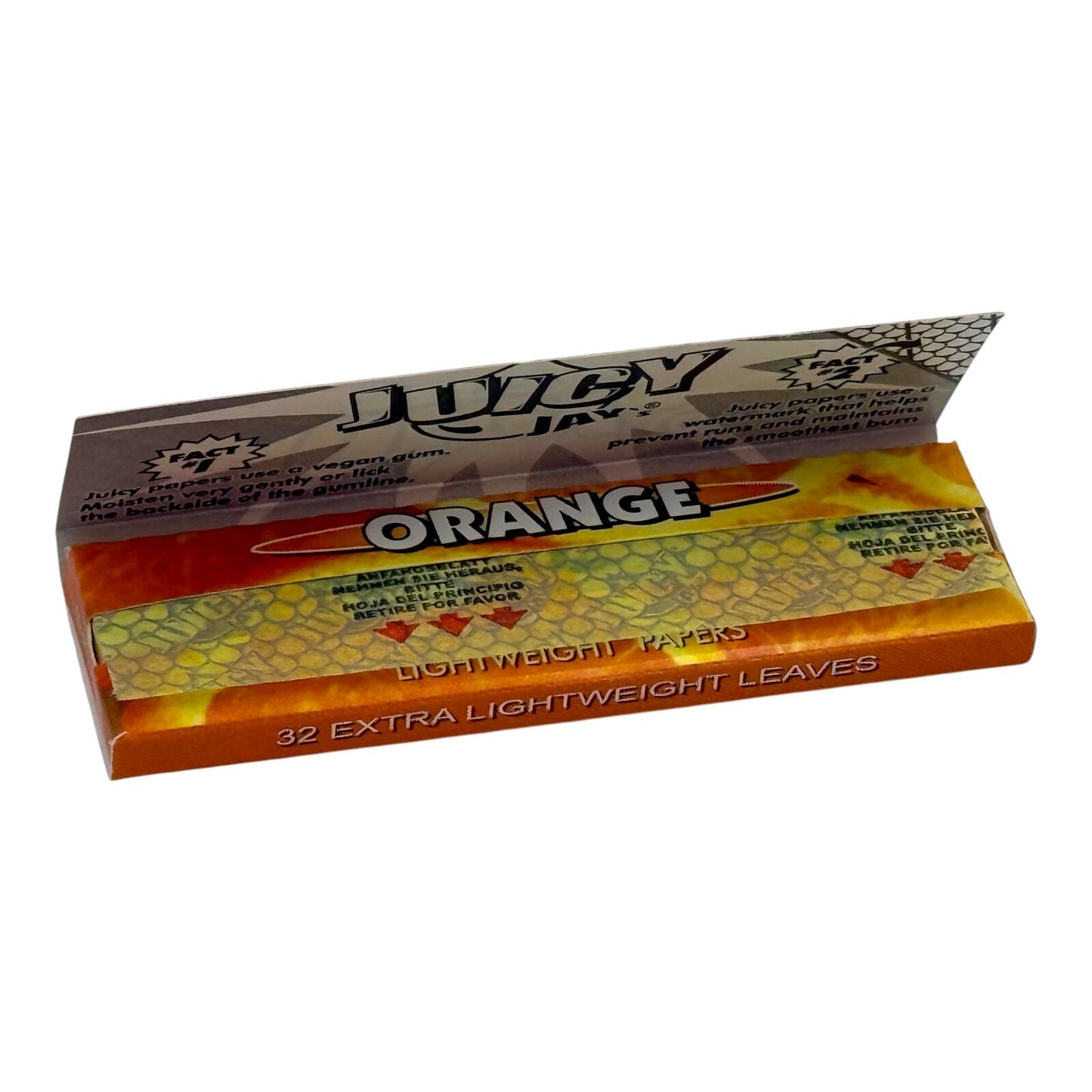 Juicy Jays Orange Flavoured 1 1/4 Size