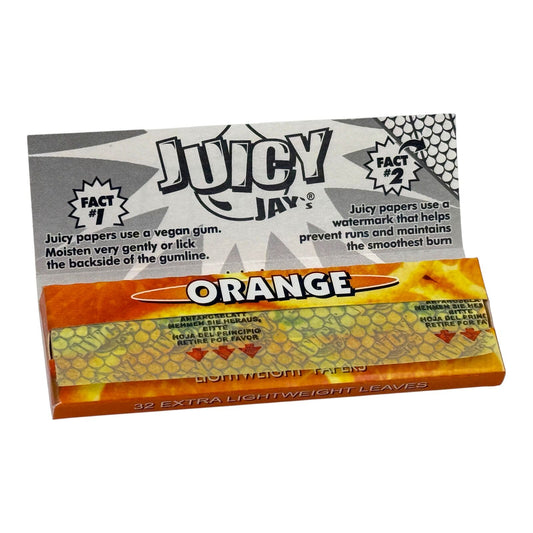 Juicy Jays Orange Flavoured 1 1/4 Size