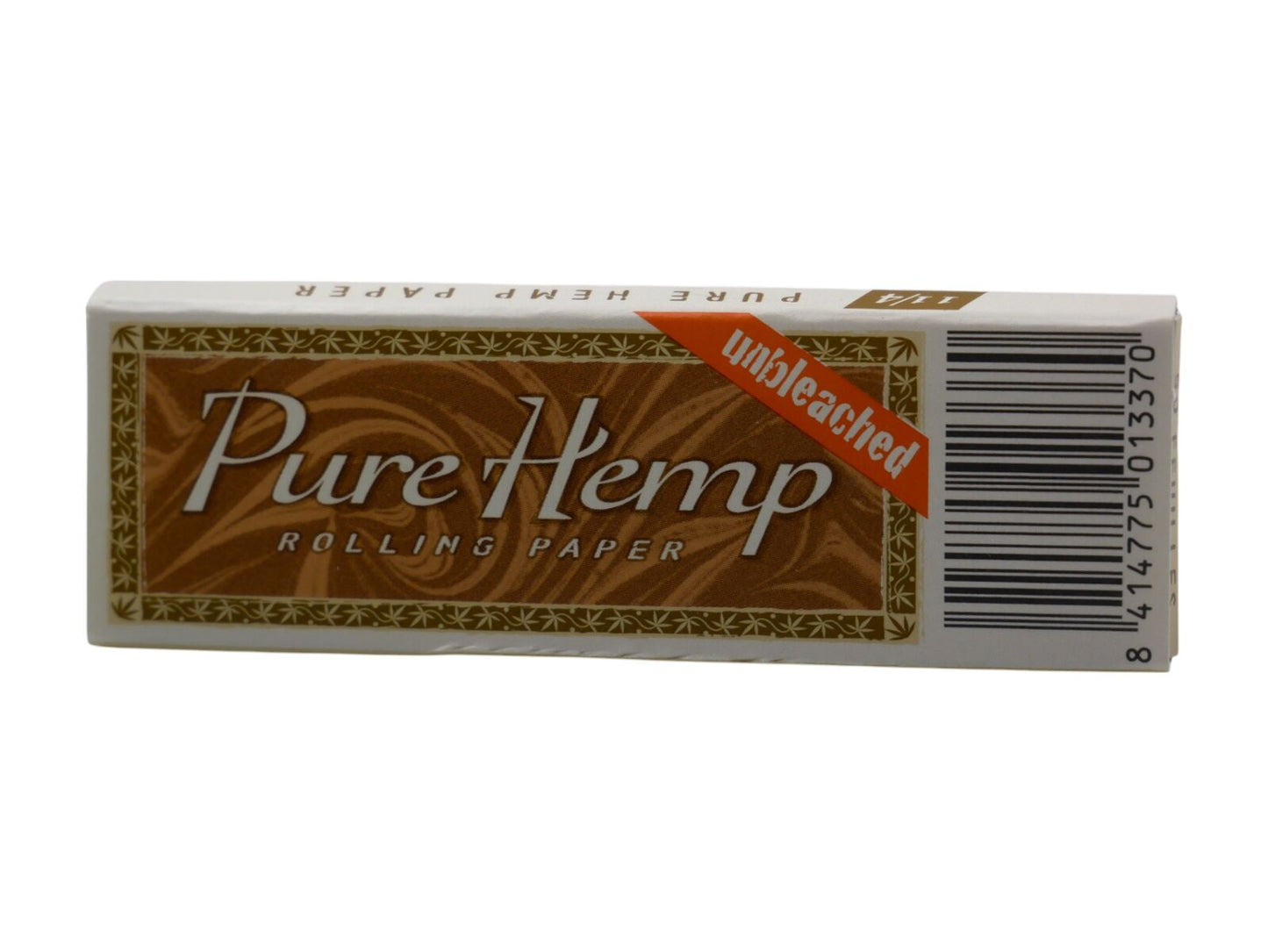 Pure Hemp Unbleached 1 1/4 Size Rolling Papers Tobacco Smoking - 50 Leaves