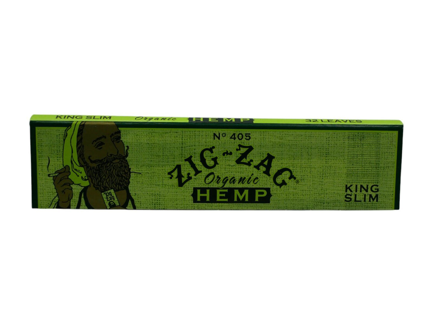 1 x ZIG ZAG Organic Hemp King Size Slim Rolling Papers Paper Cigarette