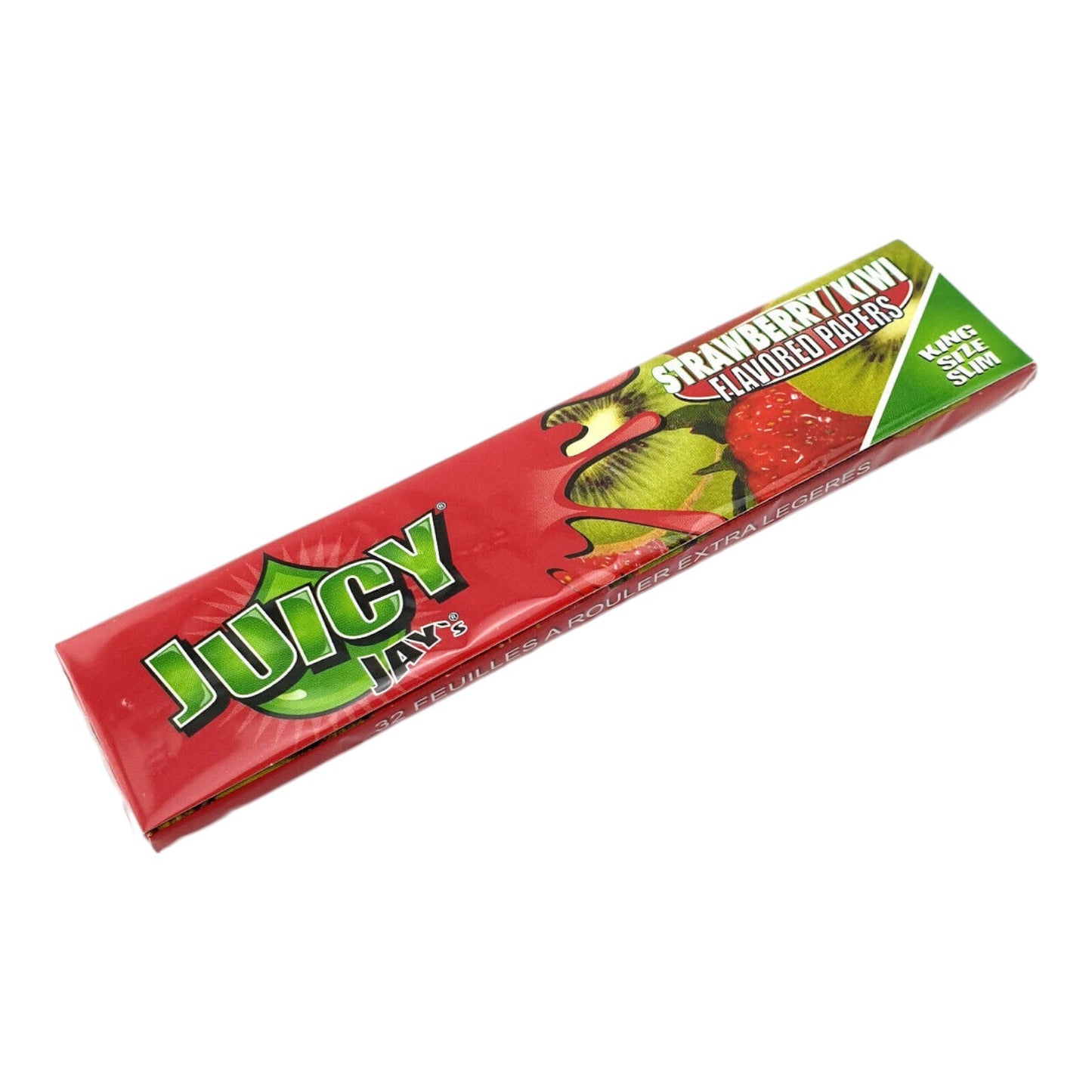 Juicy Jays Strawberry Kiwi King Size Rolling Papers Box of 24