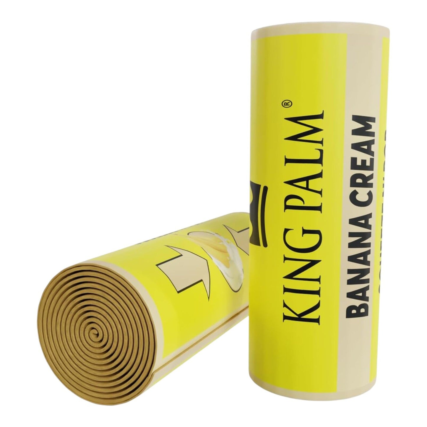 3 x King Palm Banana Cream Flavoured Filter Tips - 6 Tips Total