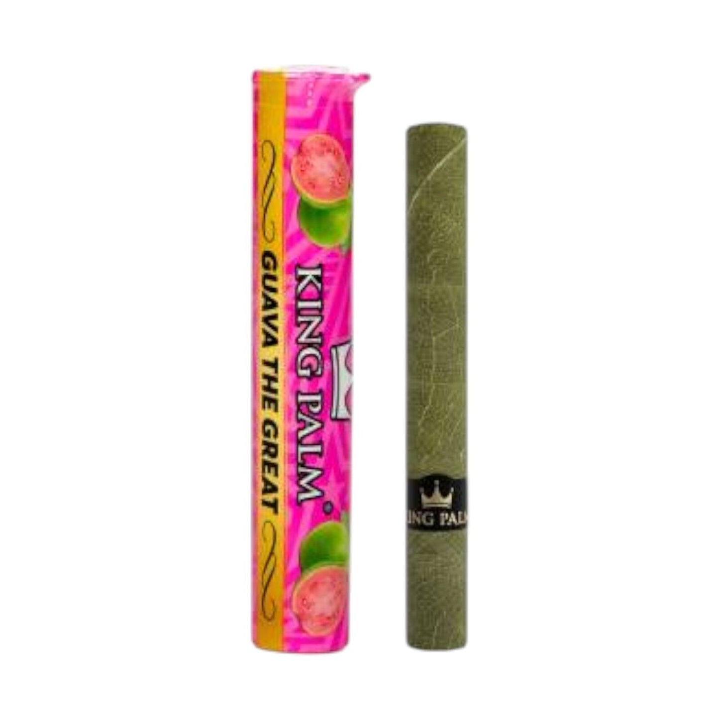King Palm Guava The Great Flavoured Roll Smoking Tobacco Herbs - 1G