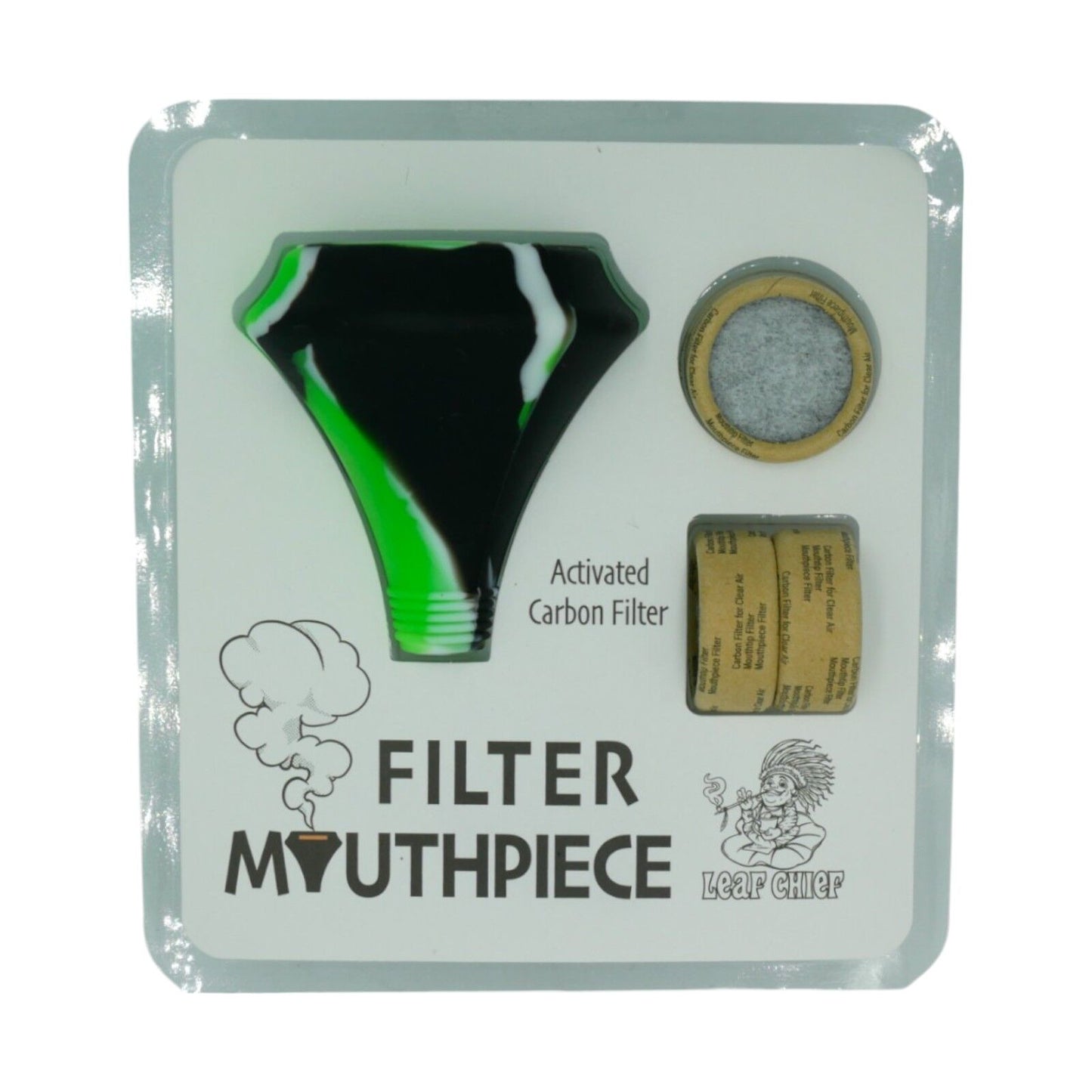 Assorted Silicone Mouthpiece Carbon Filter Kit Compatible with Moose Labs