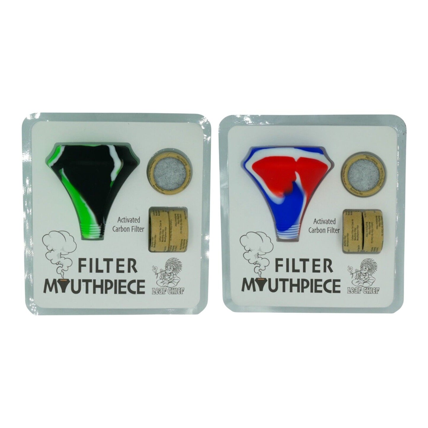 Assorted Silicone Mouthpiece Filter Kit Moose Labs Compatible + 10 Filters
