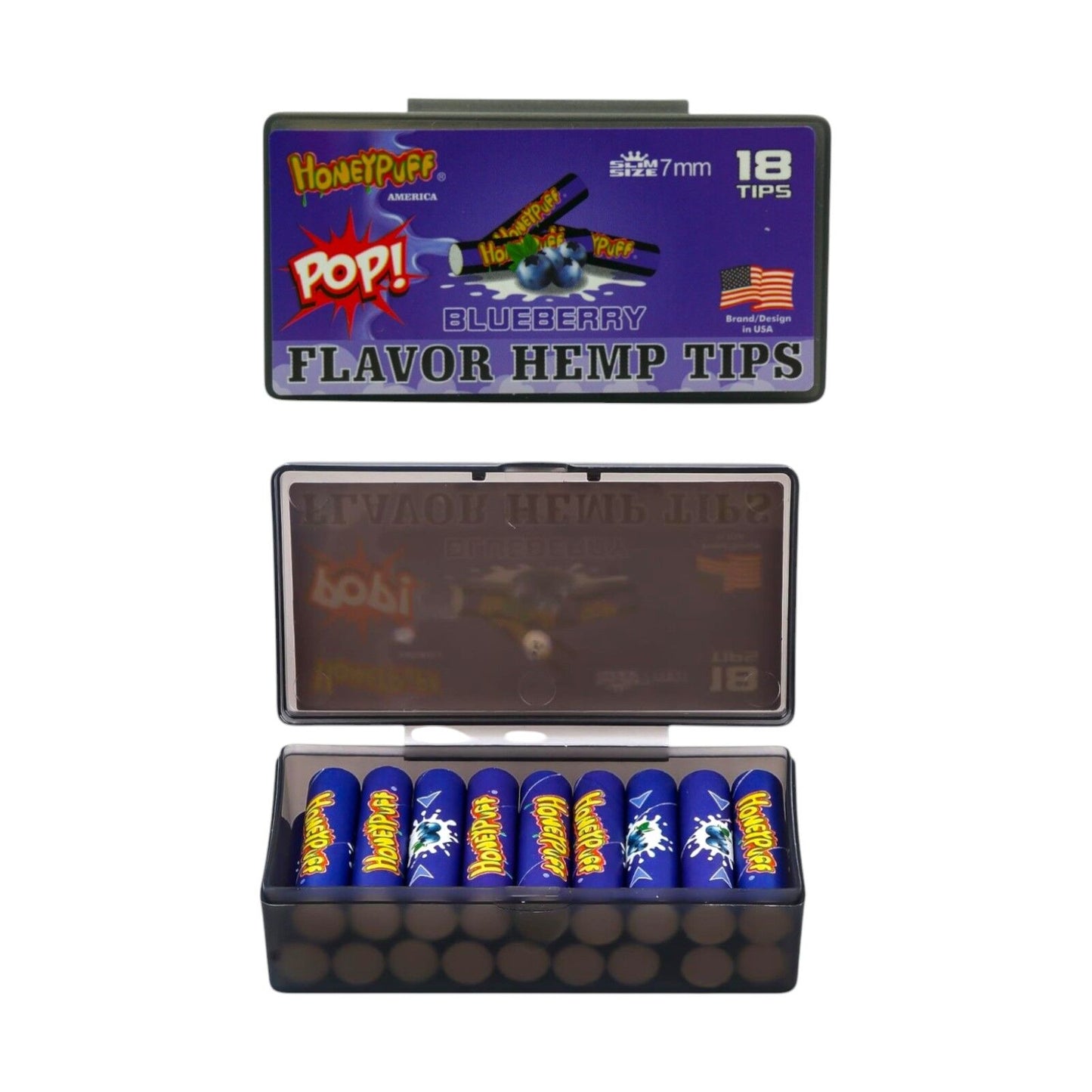 Box of 16 Honeypuff Flavoured Hemp Filter Tips