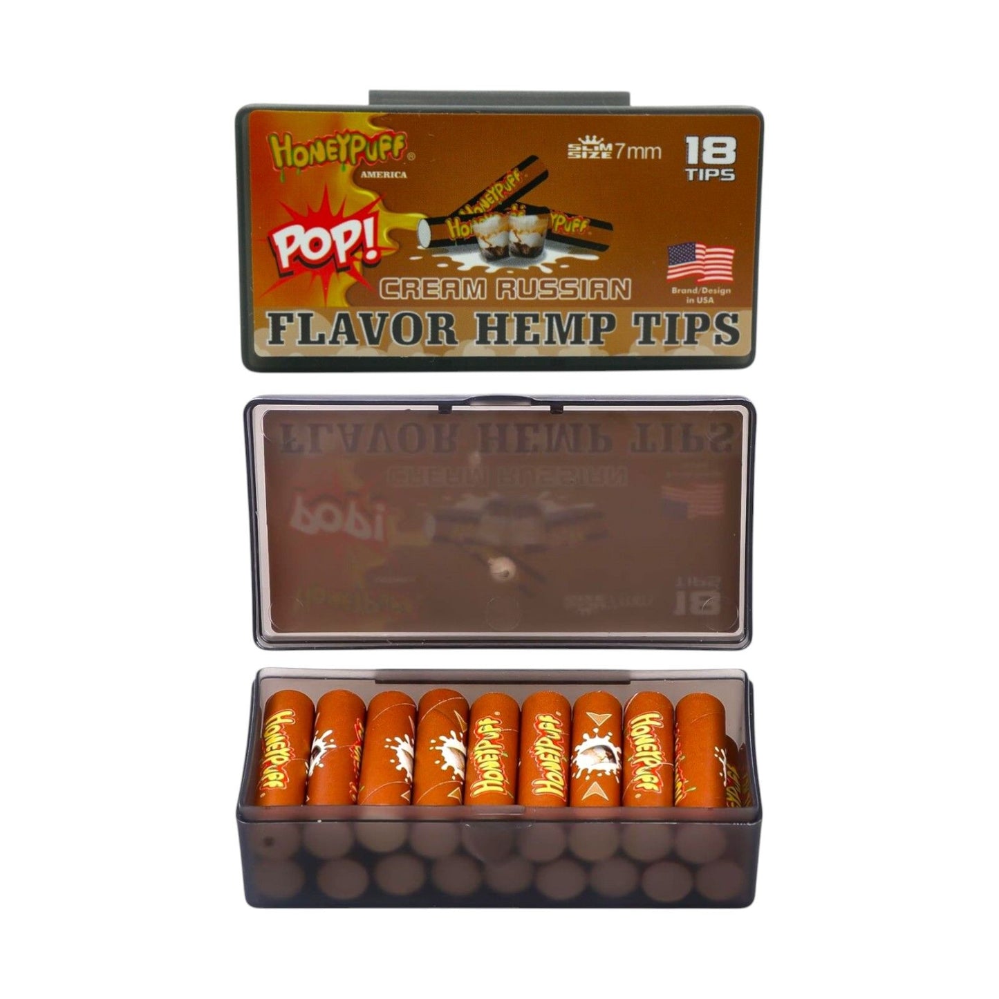Box of 16 Honeypuff Flavoured Hemp Filter Tips