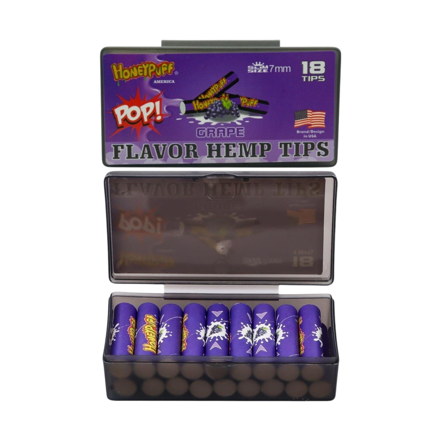 Box of 16 Honeypuff Flavoured Hemp Filter Tips