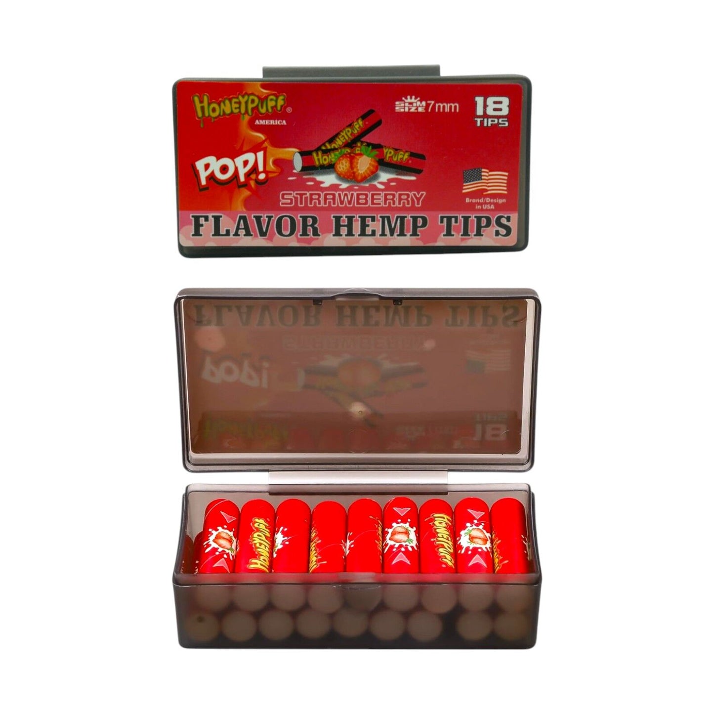 Box of 16 Honeypuff Flavoured Hemp Filter Tips