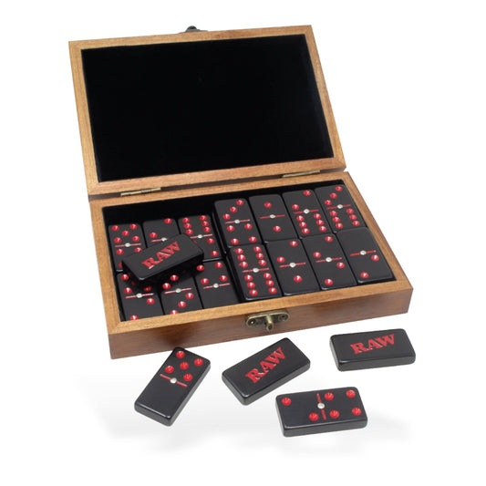 RAW Double Six Dominoes Game Set of 28