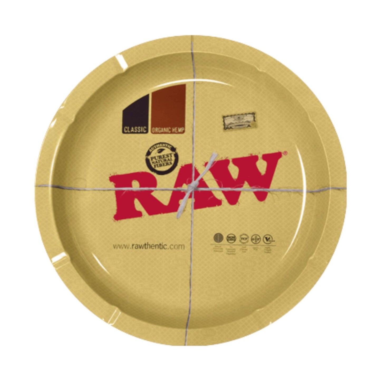RAW Large Round Rolling Ashtray 30cm Diameter