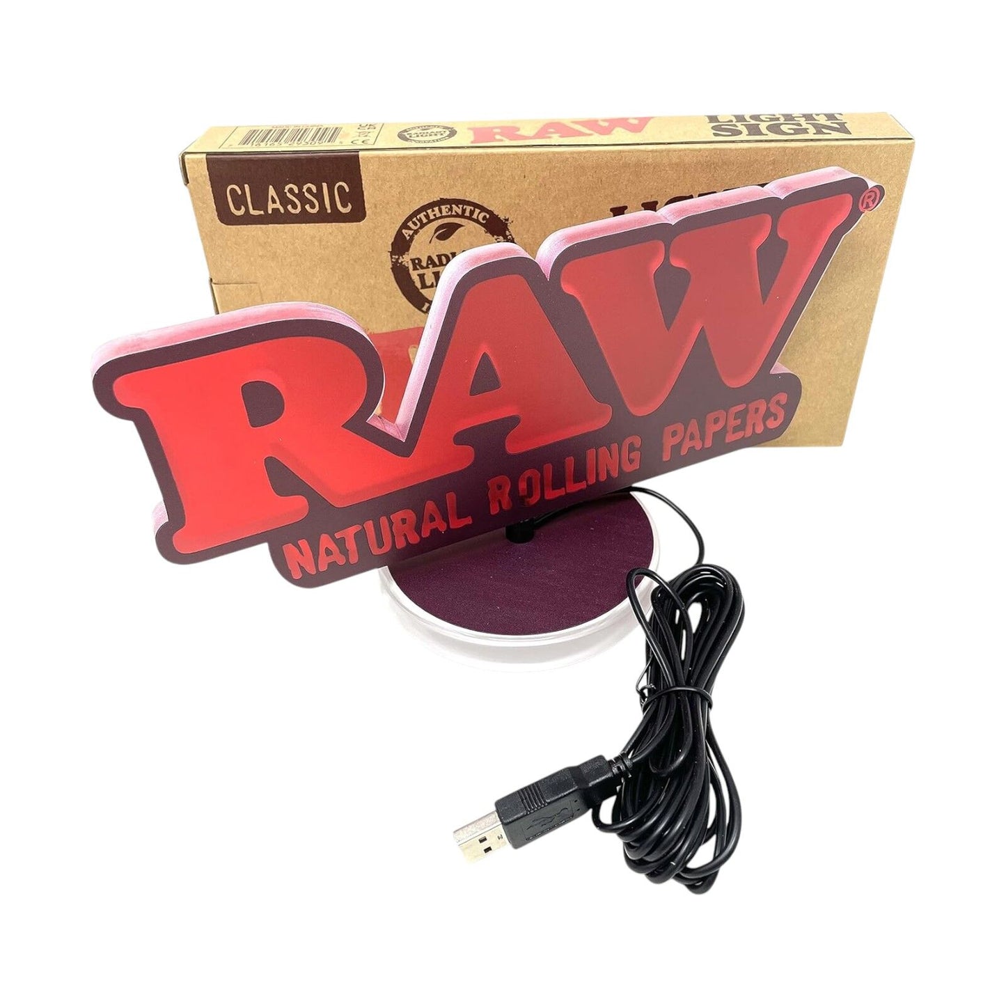 RAW Acrylic LED USB Light Sign