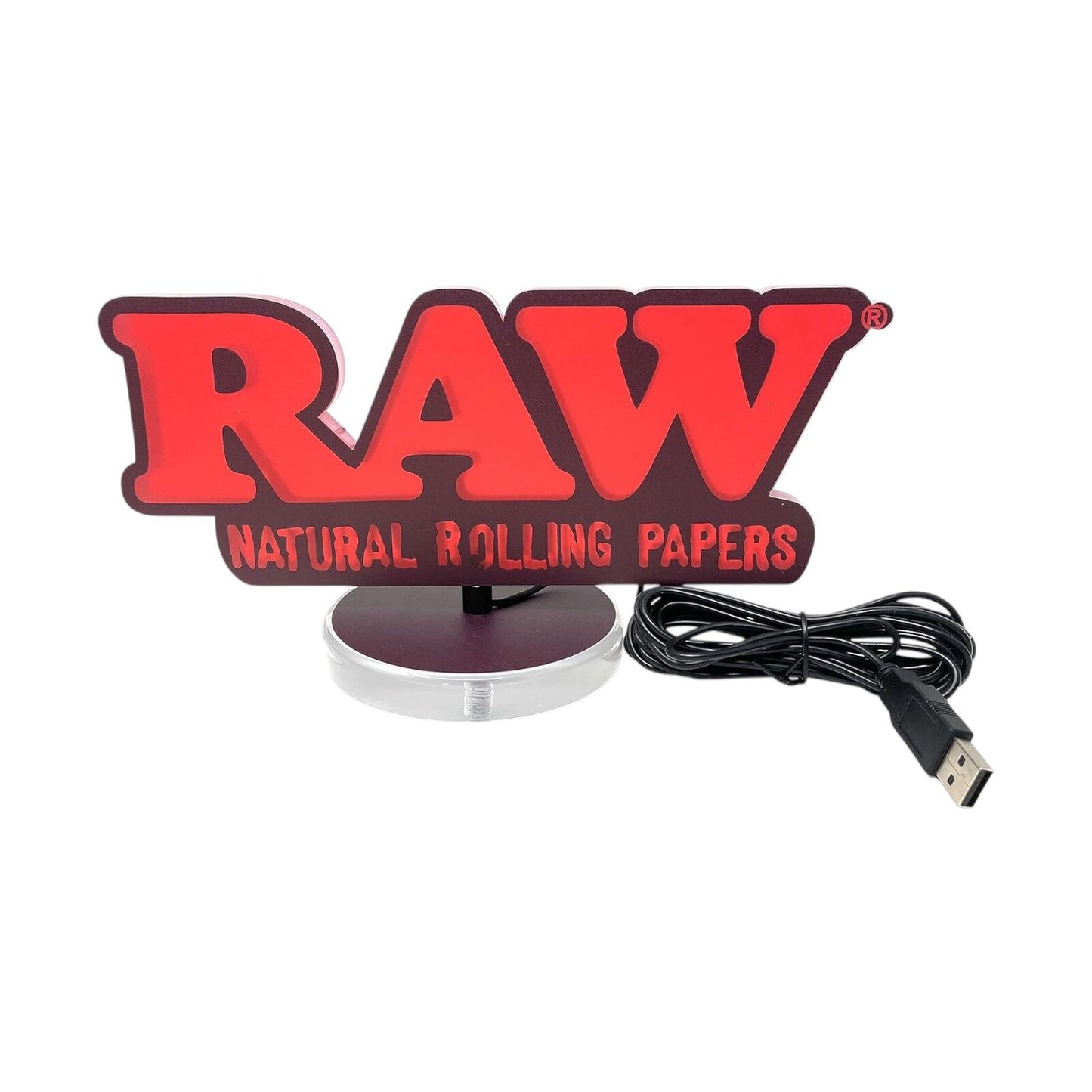 RAW Acrylic LED USB Light Sign