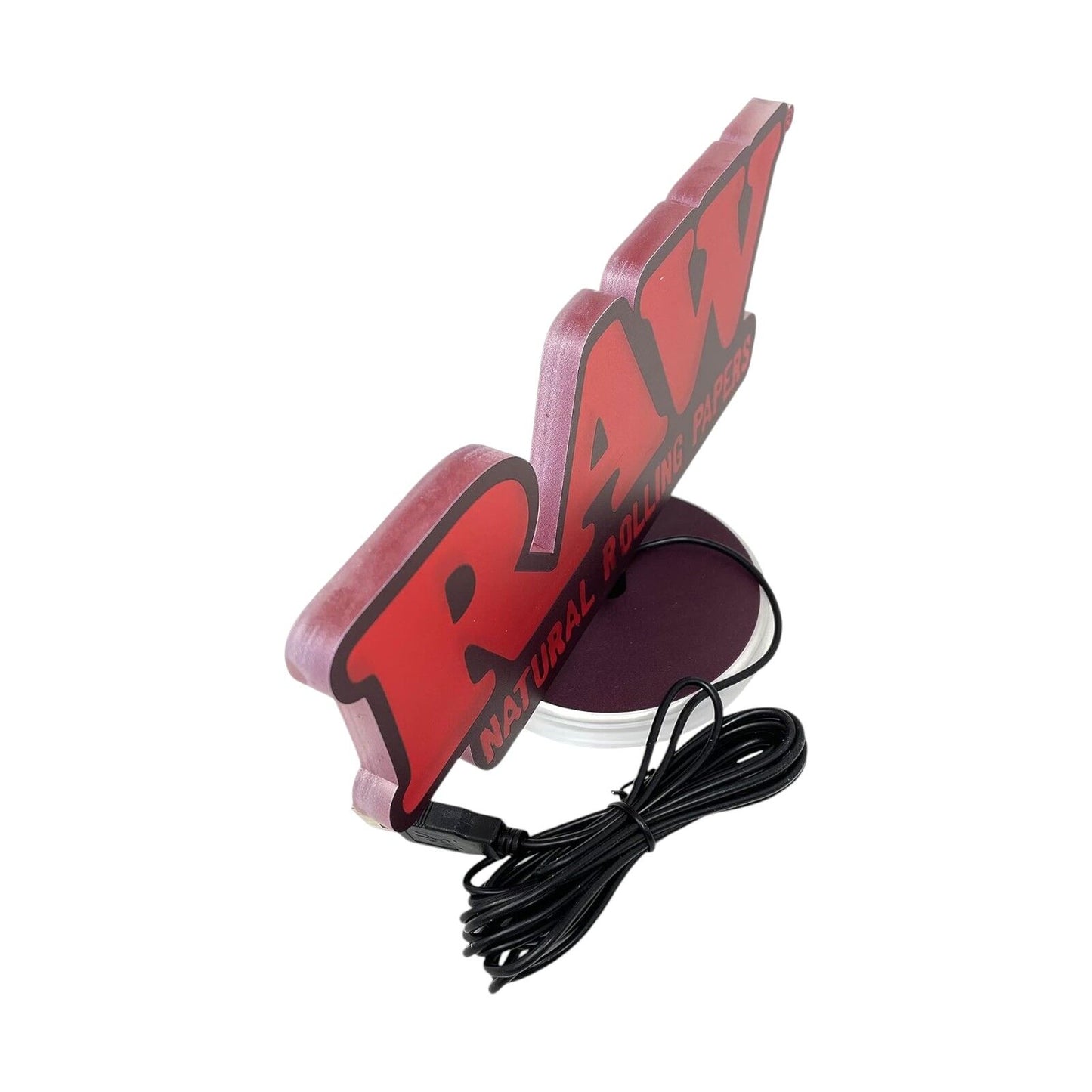 RAW Acrylic LED USB Light Sign