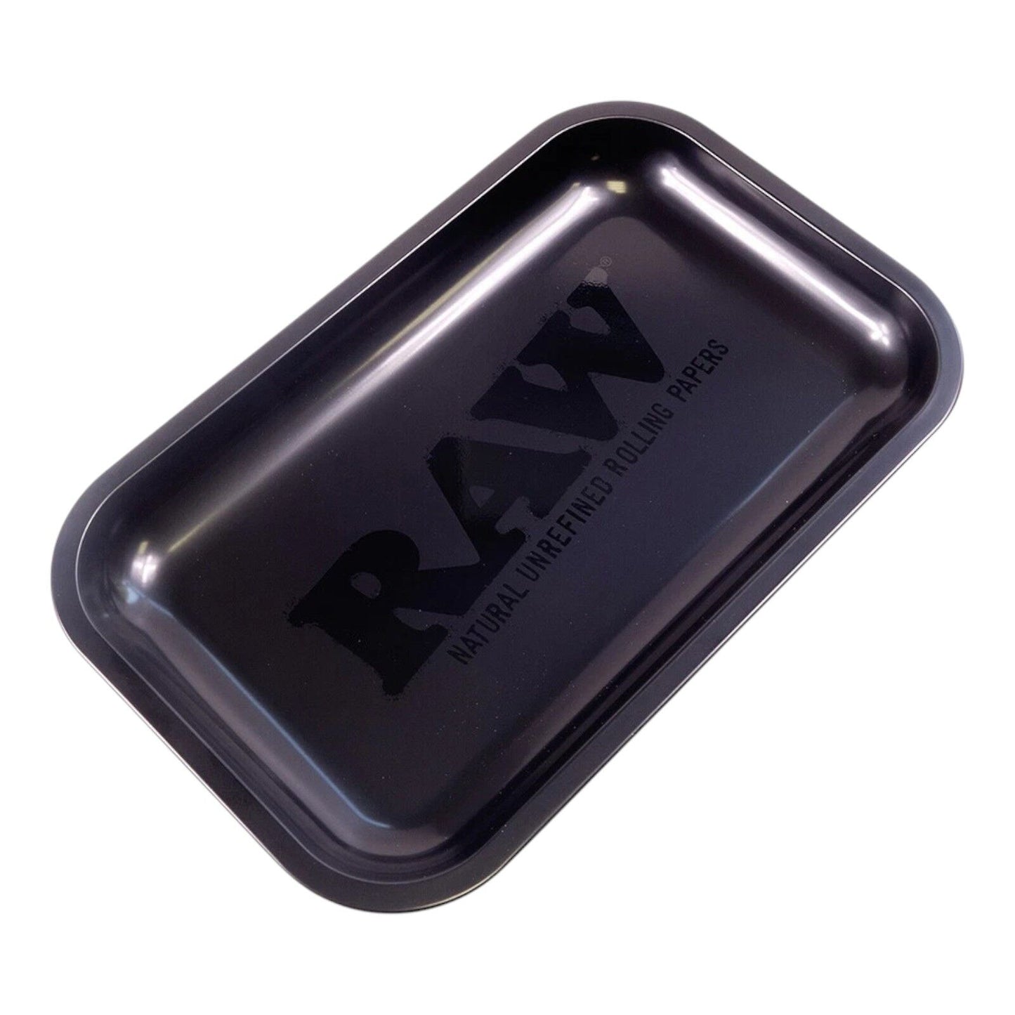 Raw Metal Rolling Tray - Murder'd - Small