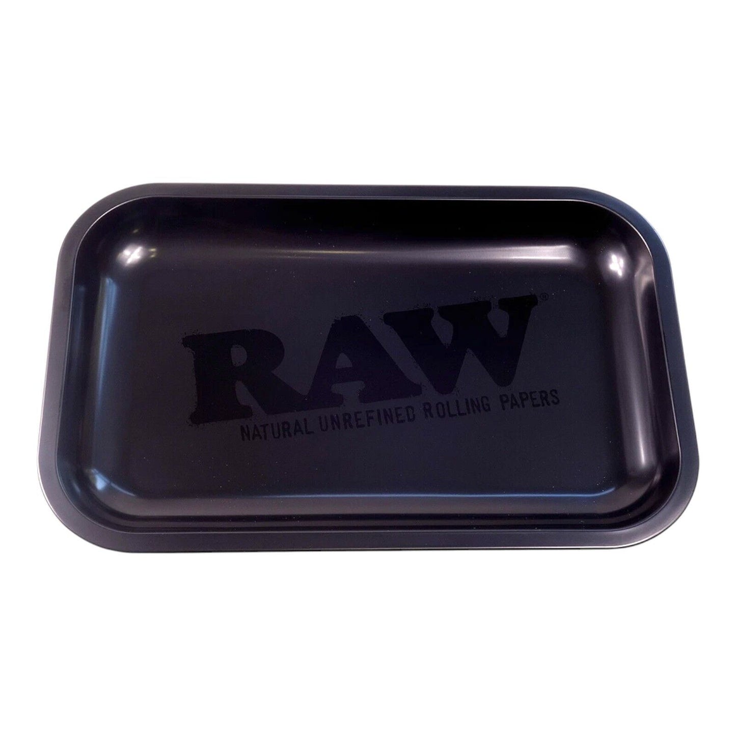 Raw Metal Rolling Tray - Murder'd - Small