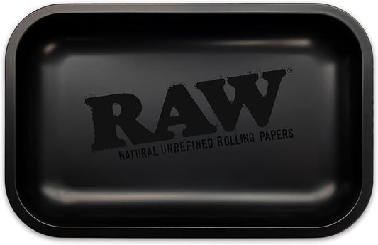 Raw Metal Rolling Tray - Murder'd - Small