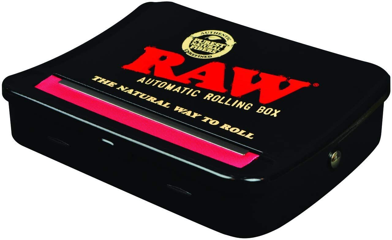 RAW 79mm Adjustable Metal Rolling Box - Black