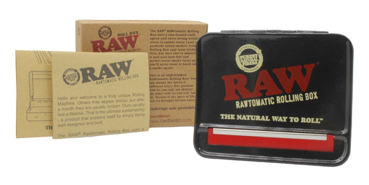 RAW 79mm Adjustable Metal Rolling Box - Black