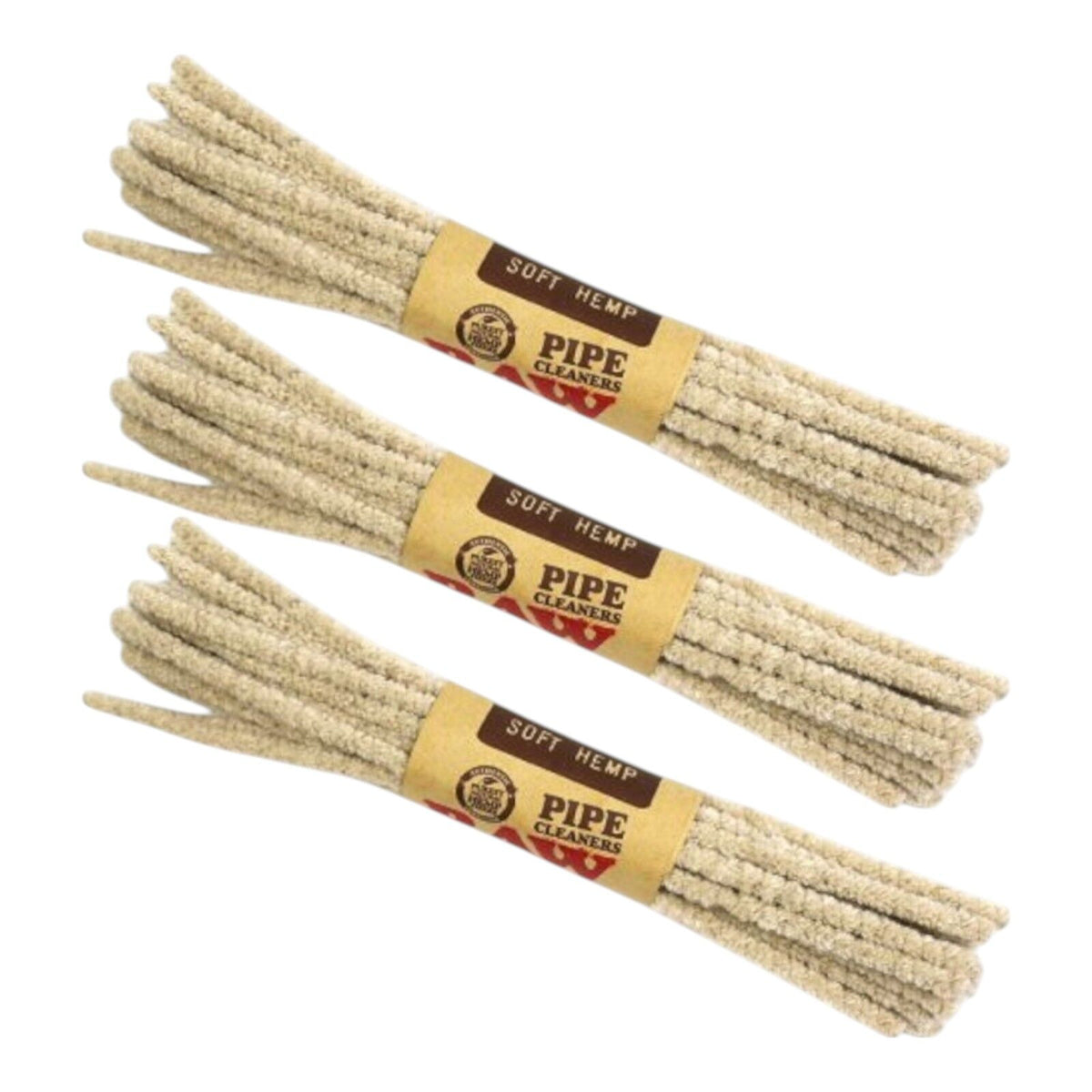 Pipe Rattle Cleaner Box of 48 RAW Pipe Cleaner Premium Soft Cleaners for Pipes Bongs