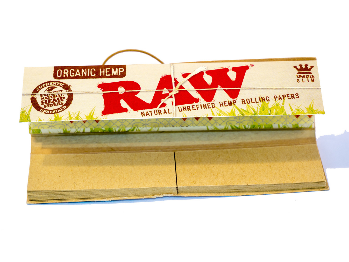 RAW King Size Metal Tin Case + FREE Organic Hemp Paper with Tips