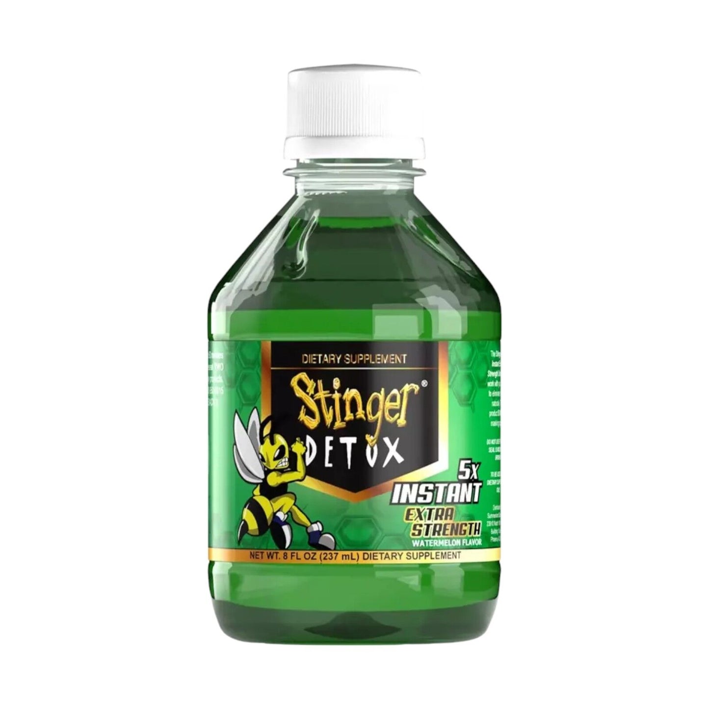 Stinger Detox 5X 7-Day Extra Strength Permanent Drink  Watermelon Flavour  8 FL OZ